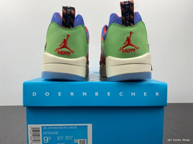 1st Kicks Shoes 5 Air Doernbecher DR6287-486 Low Jordan 0804